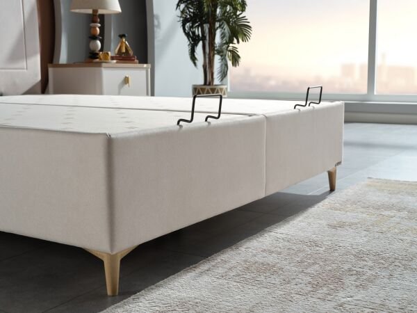 Alfa Düz Baza 160X200 - Lorea Bej - Large (29 Cm)