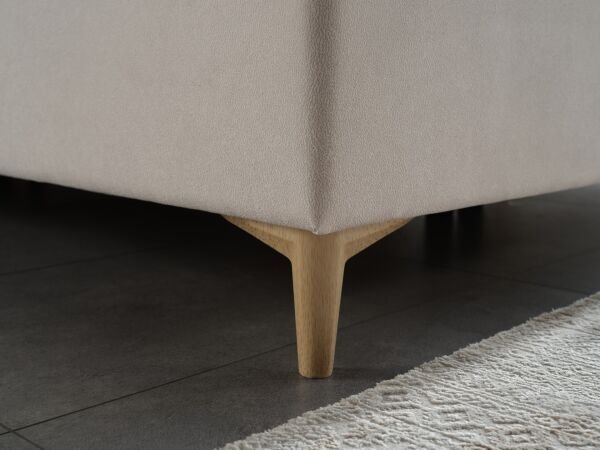 Alfa Düz Baza 160X200 - Lorea Bej - Large (29 Cm)