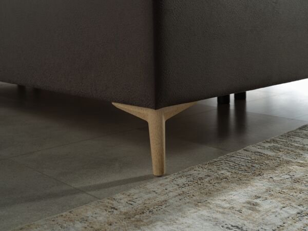 Alfa Düz Baza 140X190 - Divin Antrasit - Large (29 Cm)