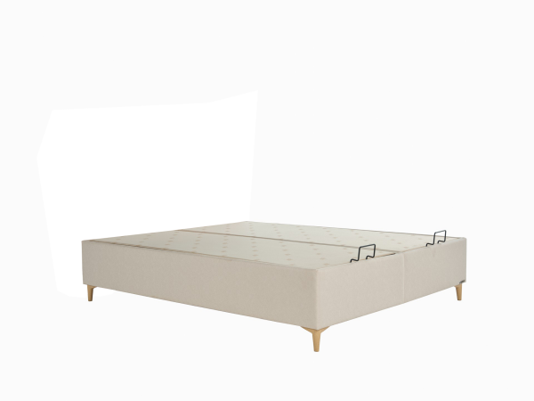 Alfa Düz Baza 160X200 - Lorea Bej - Large (29 Cm)