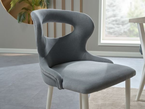 Lavita 8220 2'li Sandalye Gri