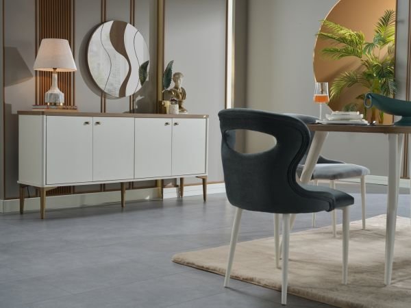 Lavita 8220 2'li Sandalye Yeşil
