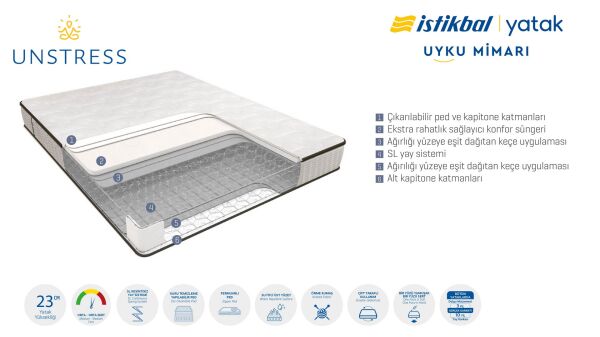 Unstress Yatak 90X190