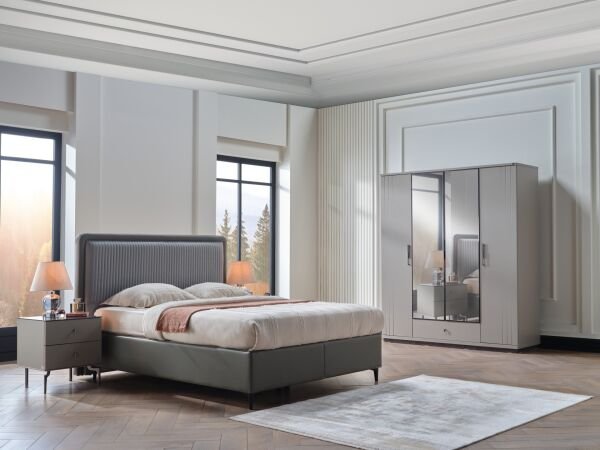 Alexa Başlık Linen A.Gri - 180