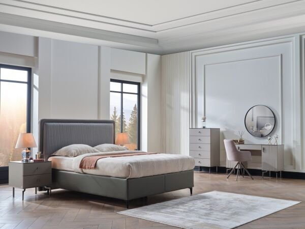 Alexa Başlık Linen A.Gri - 180