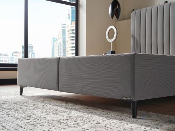 Alfa Düz Baza 150X200 - Antrasit - Large (29 Cm)